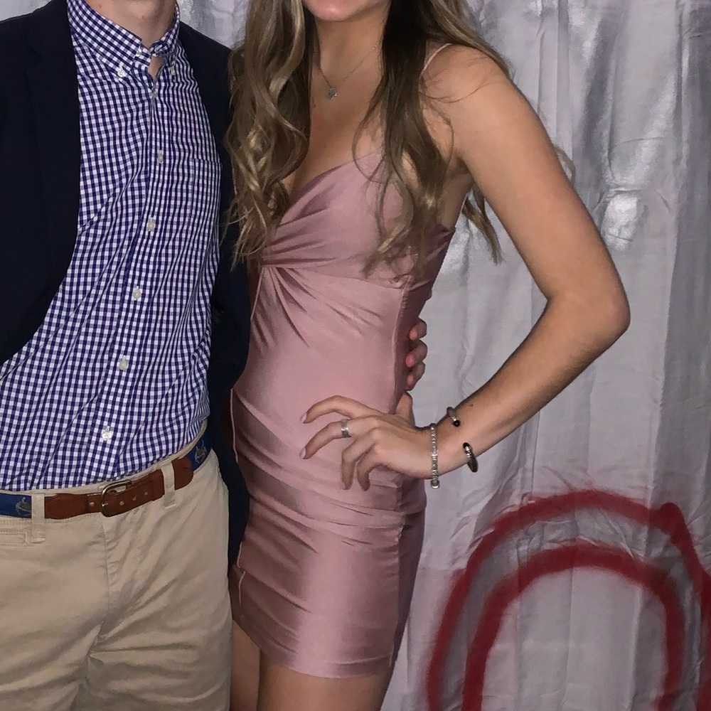 Light Pink Superdown Bodycon Dress